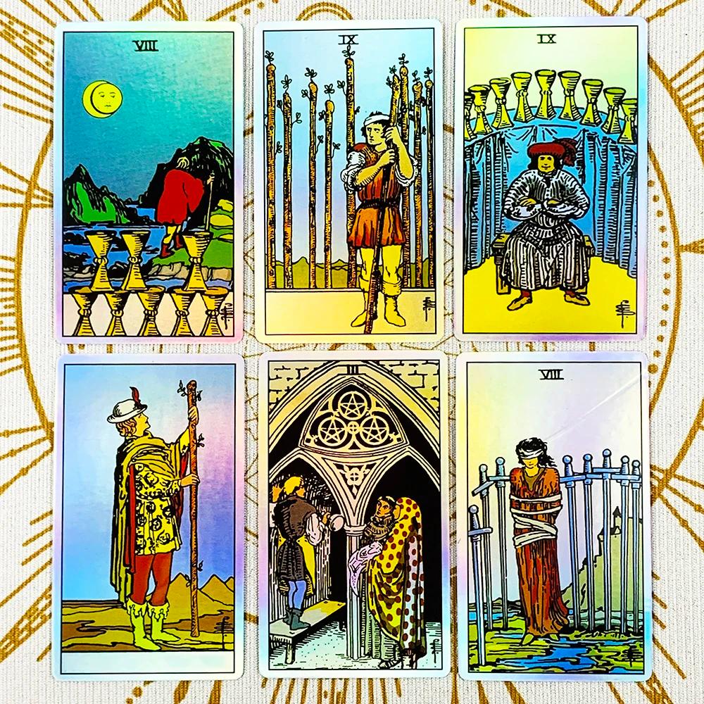 Tarot Oracle 78 pièces cartes spécialement conçues divertissement familial destin Divination jeu de 