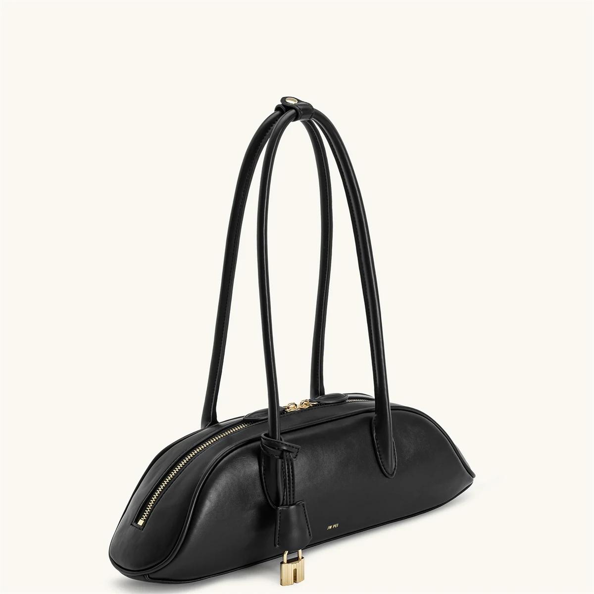 JW PEI 2026 Nouveau Style Zora Sac Bowling Sac Boston pour Femme Sac Baguette à Porter sous le Bras 