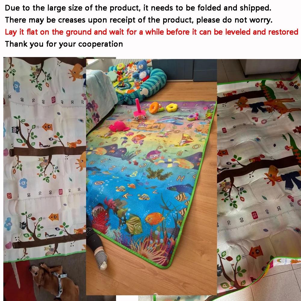 EPE hler-Tapis de jeu pour bébé, optique, écologique, pliable, pour la sécurité des enfants