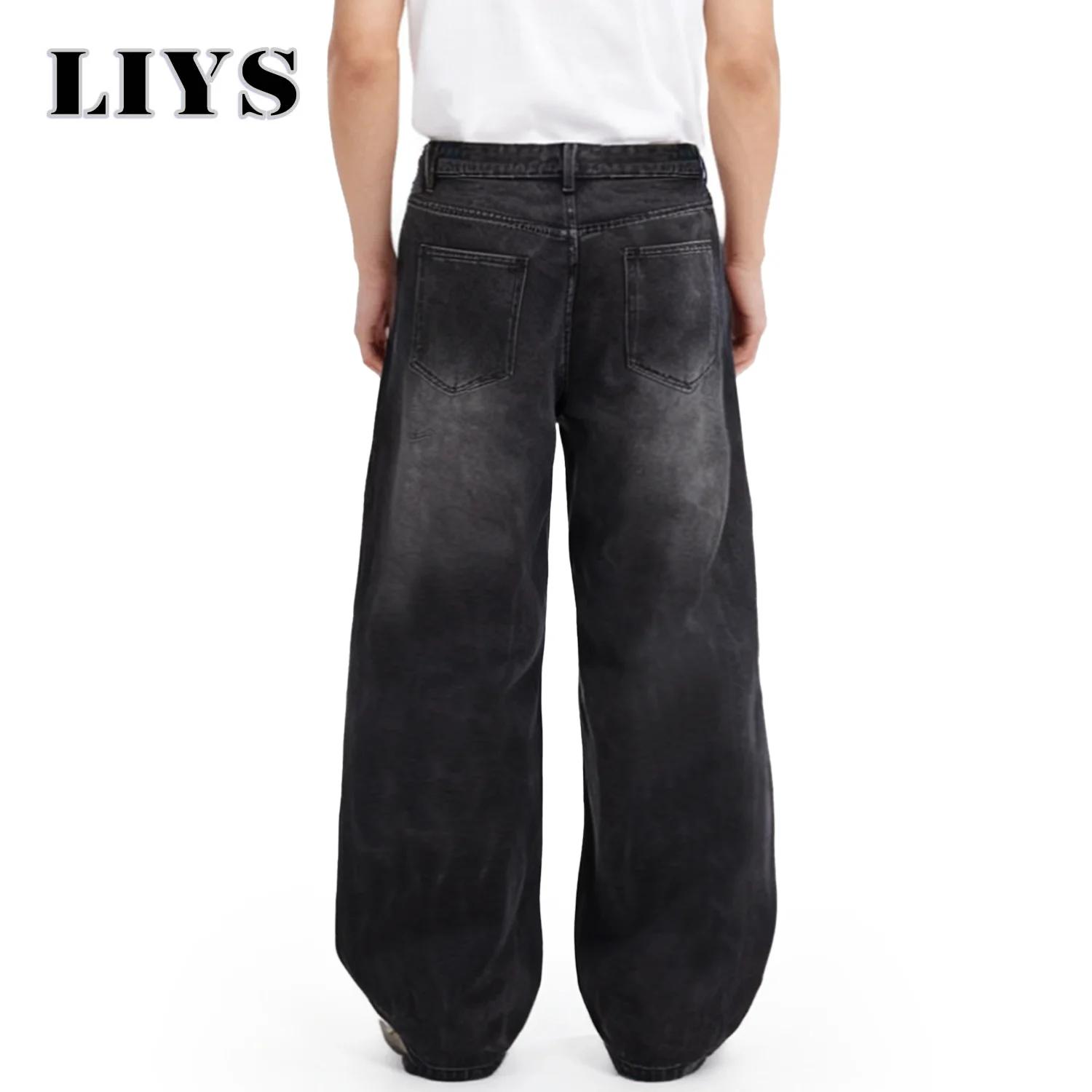 Jean quatre saisons pour hommes Version coréenne étudiant pantalon décontracté américain rétro gris 