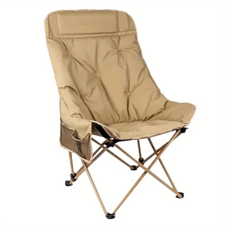 Chaise lunaire à dossier haut, barbecue d'extérieur, pique-nique, ensemble table à manger et chaise 