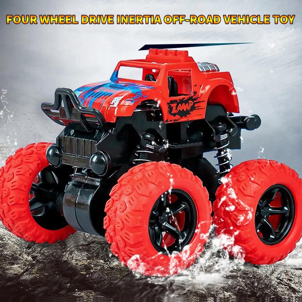 Jouets pour véhicules tout-terrain à inertie, 4 pièces/2 pièces/1 pièce, adaptés aux cadeaux d'hallo