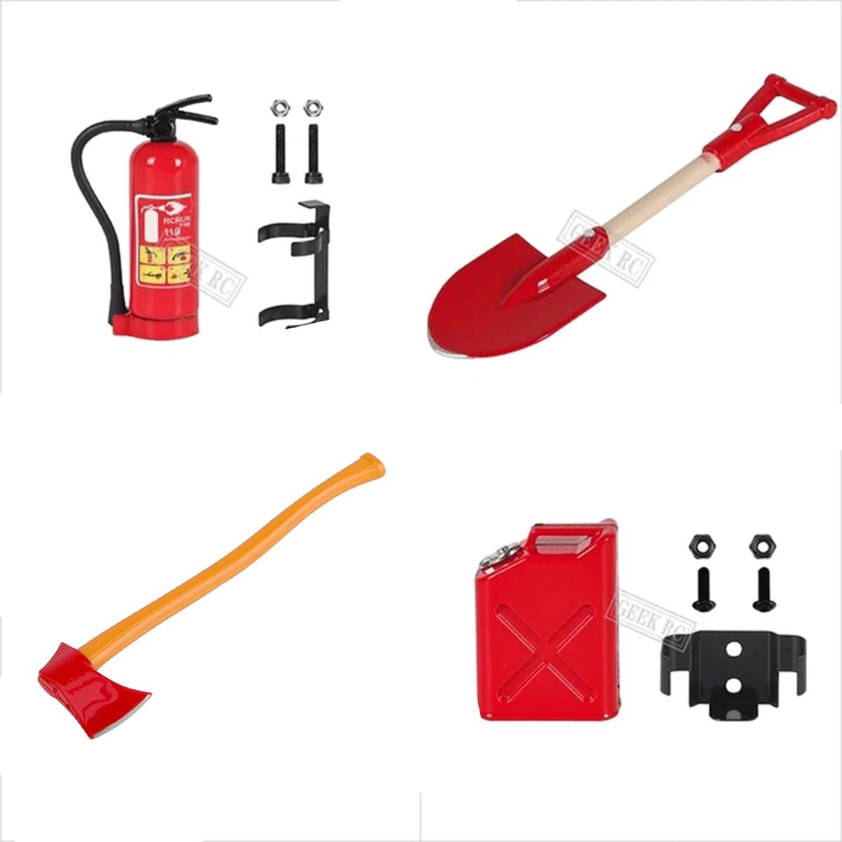 Série d'outils de Garage de voiture RC, accessoires d'échelle, jouet pour chenille axiale SCX10 Capr