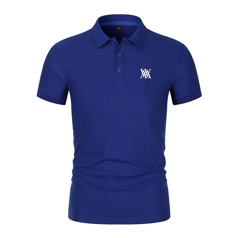 Polo homme à col rabattu anti-gonflement, mode décontractée et professionnelle, polo slim fit, nouve