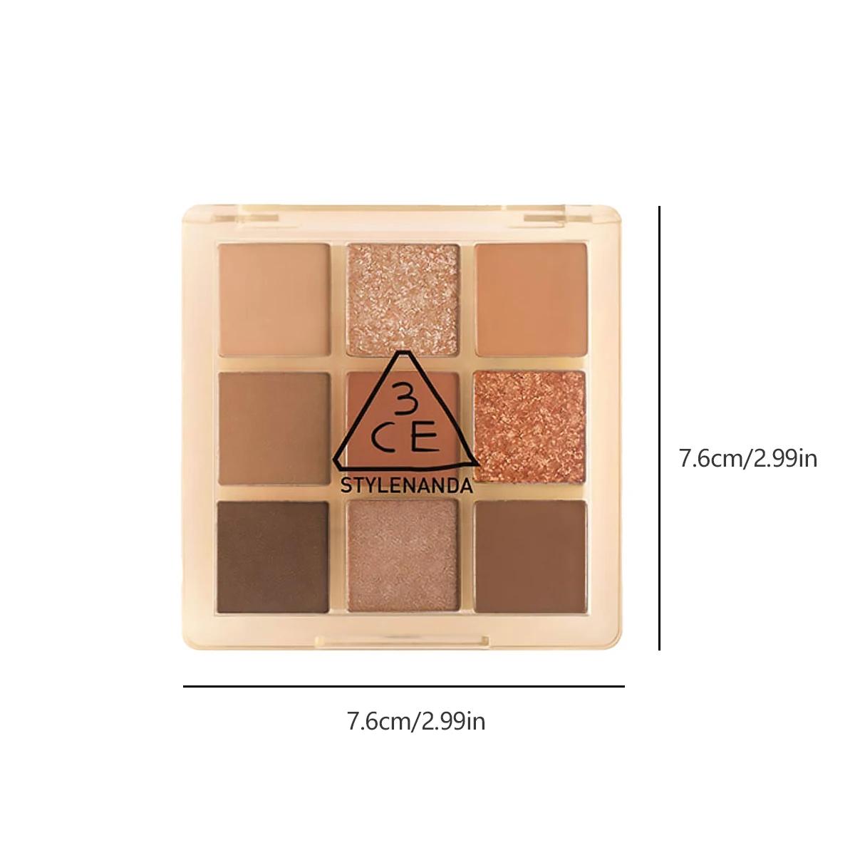 [Soldes] Palette de fards à paupières 3CE Multi Eye Color Palette BUTTER CREAM, crémeuse et hautemen