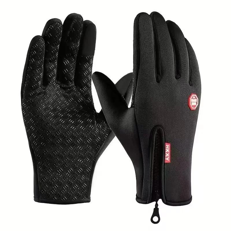 Gants de cyclisme en plein air, vélos pour la chaleur et coordonnants en automne et en hiver