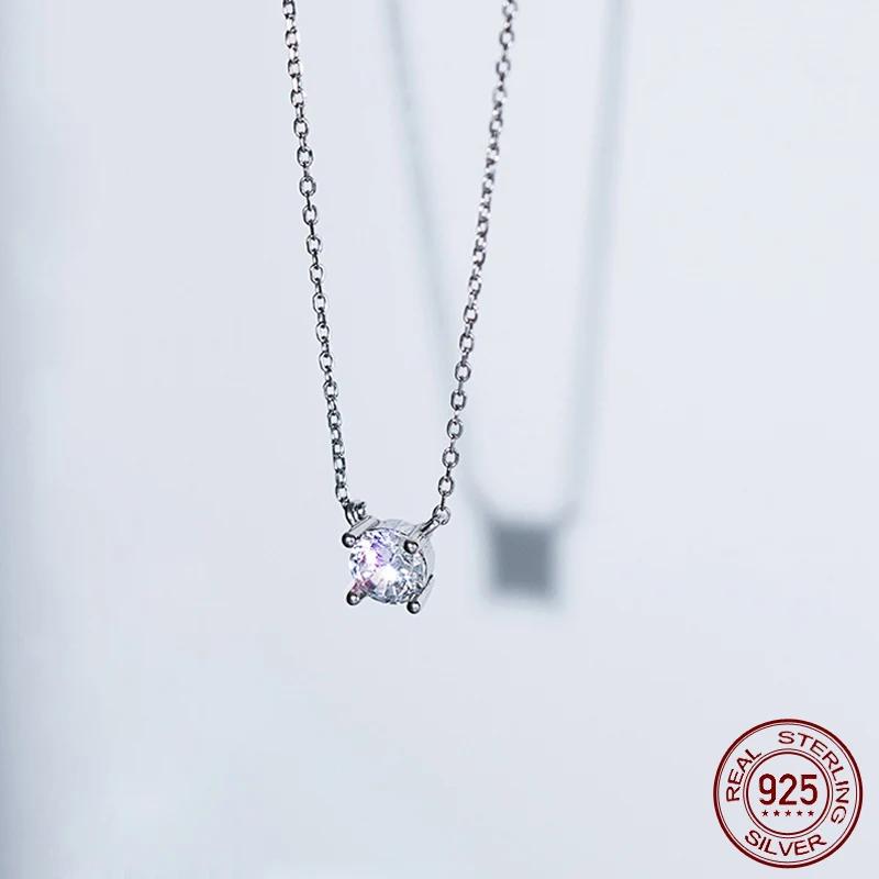 La Monada-Collier Minimaliste en Argent Fin 4.8 pour Femme, Bijoux de Cou à la Mode, Pmot925, 38 + 9