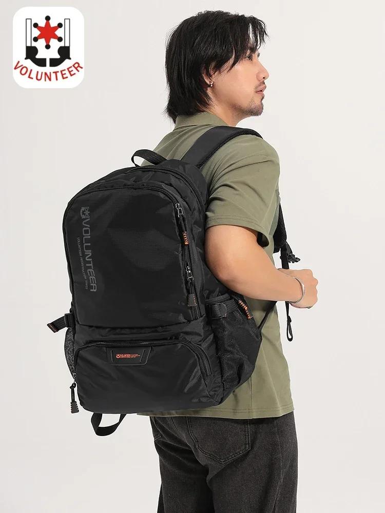VOLUNTEER sacs à dos pour hommes mode étanche voyage randonnée ordinateur portable école sac à dos m