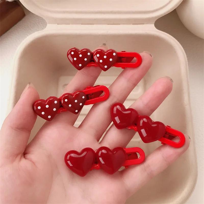 Épingle à cheveux d'été Y2K, motifs d'étoiles jaunes, pince à bouche de canard, frange, Clip latéral