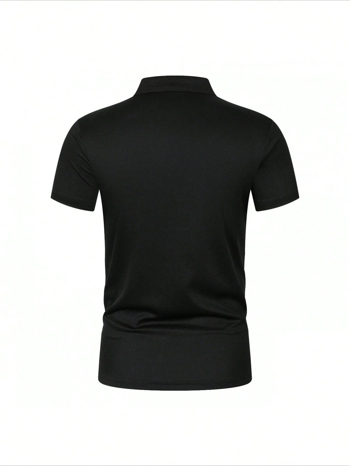 Hip Hop hommes vêtements drapeau de la paix amérique rétro Polo Y2k Streetwaer lettre broderie rever