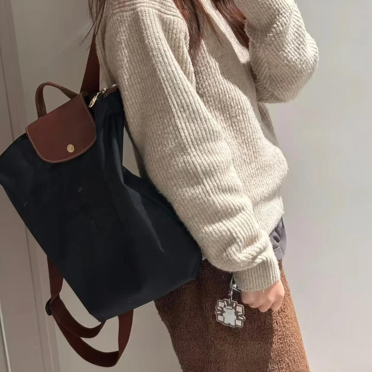 Sac à dos unisexe en nylon imperméable, simple, léger, grande capacité, décontracté, pliable, pour v