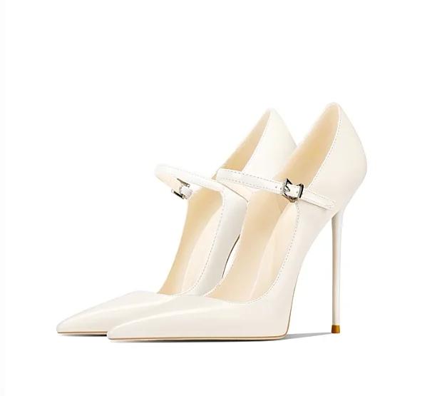 Nouvelle sangle à boucle élégante, au style haut de gamme, ne fatiguant pas les pieds, talons aiguil