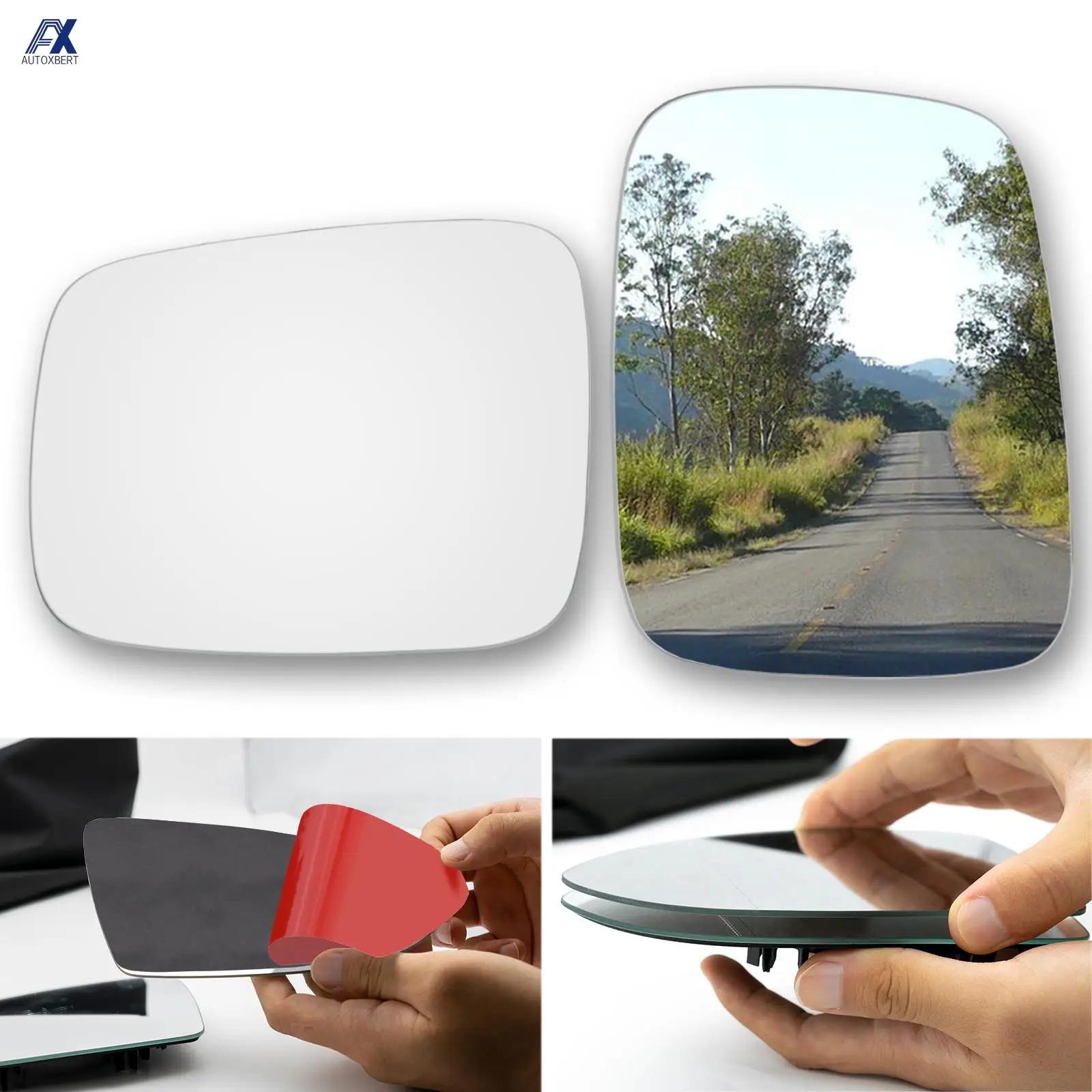Verre de rétroviseur d'aile de porte latérale de voiture, sans plaque de support, bâton de remplacem