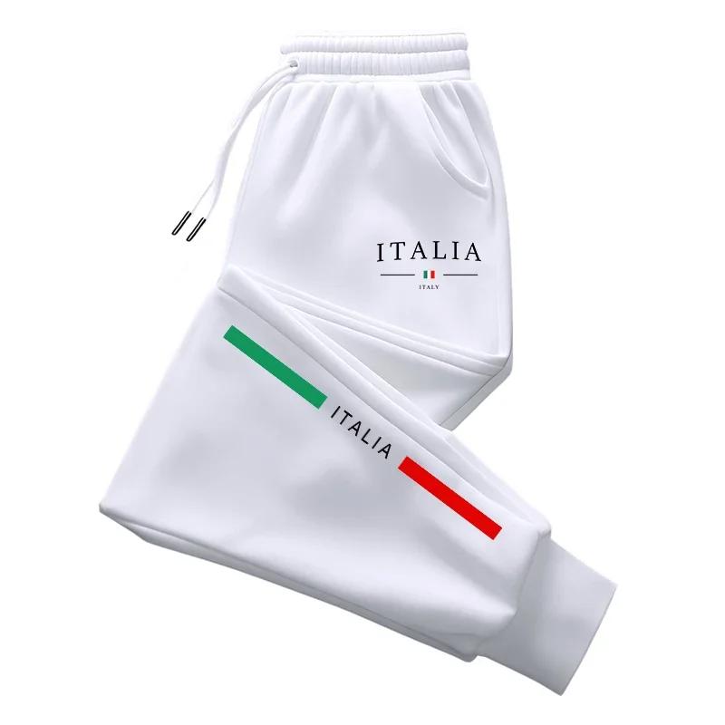 2025 offre spéciale italie imprimer pantalons de survêtement de haute qualité mâle quotidien sport d