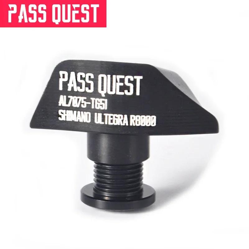 Pass Quest – boulons de plateau en alliage 7075, vis de pédalier, écrous pour UT R7000 R7100 R8000 R