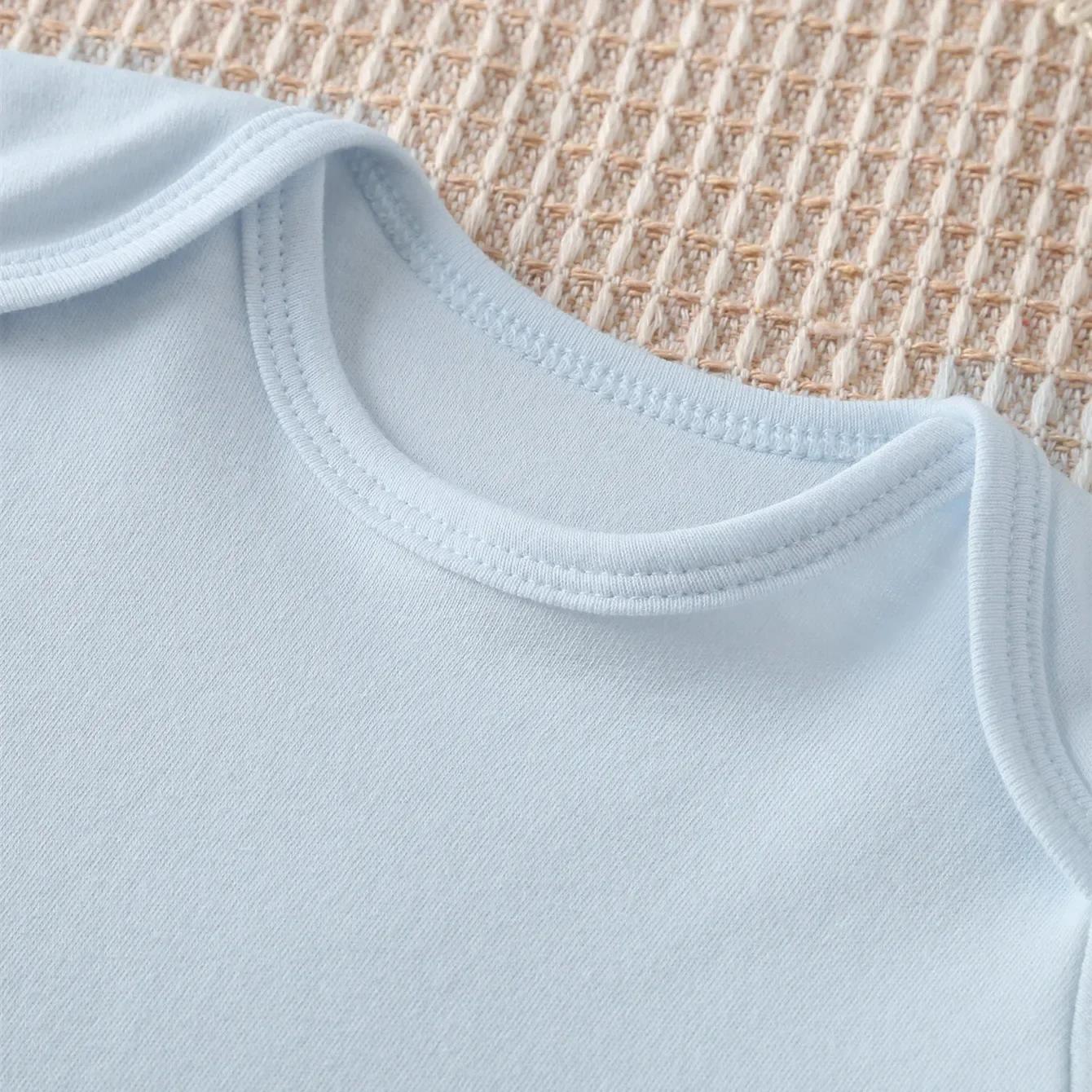 100% coton Onesie tissus We Are Happy Family imprimé exquis body confortable pour bébé combinaison p