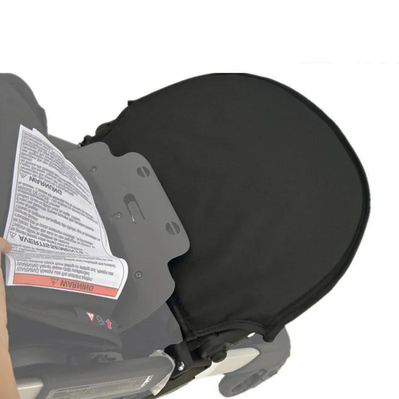 Plaque d'extension de siège de poussette pour Bugaboo Ant, support de pied réglable, repose-pieds pe