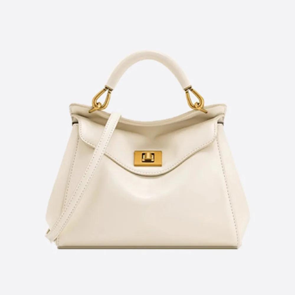 Sac à bandoulière en cuir tressé pour femme, style luxueux, sac à bandoulière décontracté, sac à mai
