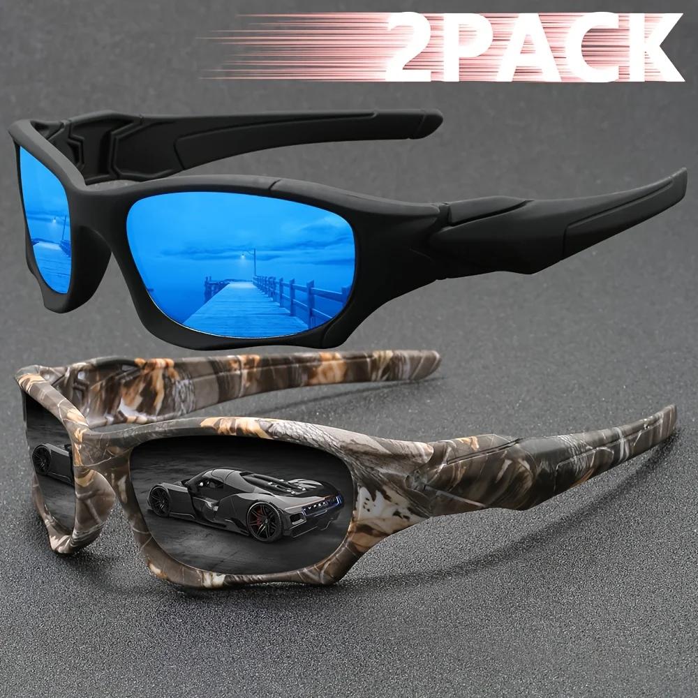 Lunettes de soleil de pêche tactiques coupe-vent pour hommes et femmes, nuances de camouflage classi