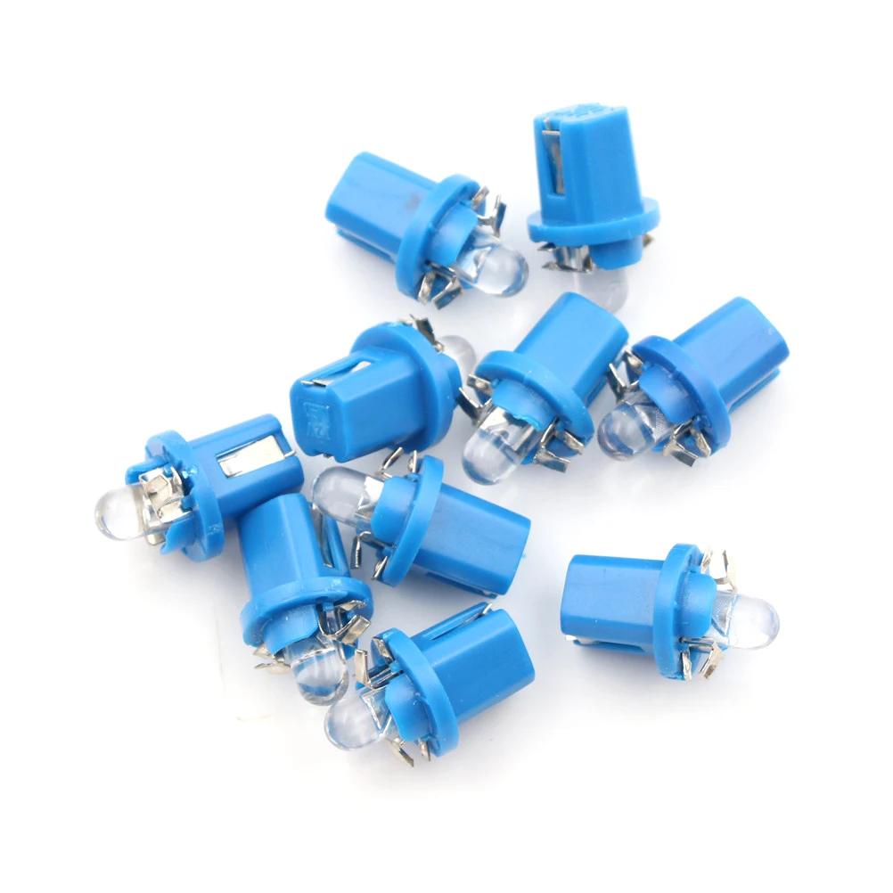 Diode électroluminescente TingPrada Board Ampoules, DC 12V T5 B8.5D Bklift SMD LED Car Light, Automo
