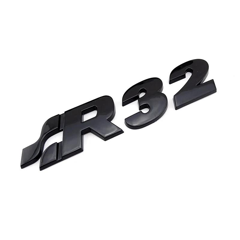 Emblème de grille brillante pour VW Golf R32, Golf 4, Golf 5, Boot Logo, Mm, 1999-2008