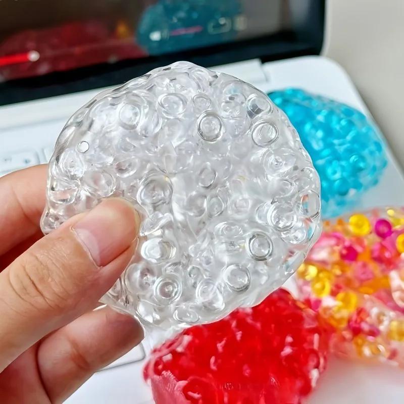 Boules Squishy perles de glace jouet à presser Super doux Mochi Fidget jouets jouet à rebond lent po