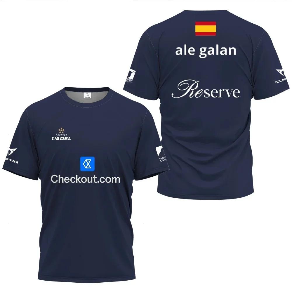 Cool Padel T-shirt respirant à manches courtes pour hommes et femmes, t-shirt d'été à séchage rapide