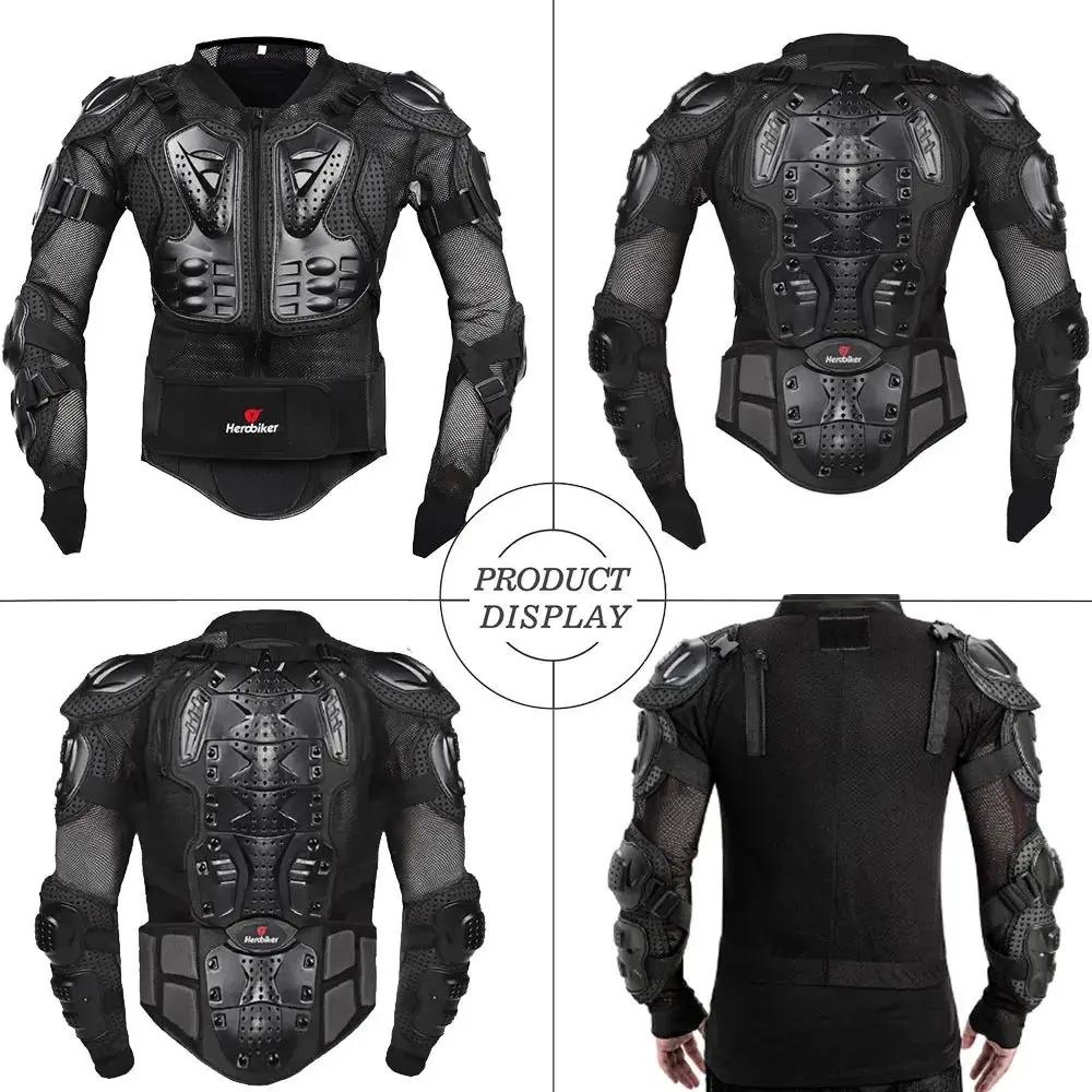 HEROBIKER veste de Motocross hommes armure corporelle armure de Moto veste de course de vélo équitat