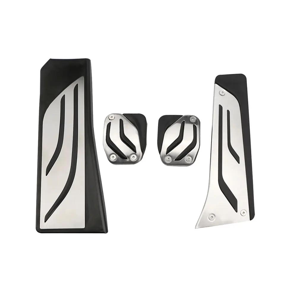 Pédales de voiture pour BMW série M 5 F10 F11 523i 528i 530i 535i 550i AT MT plaques de pédale autom