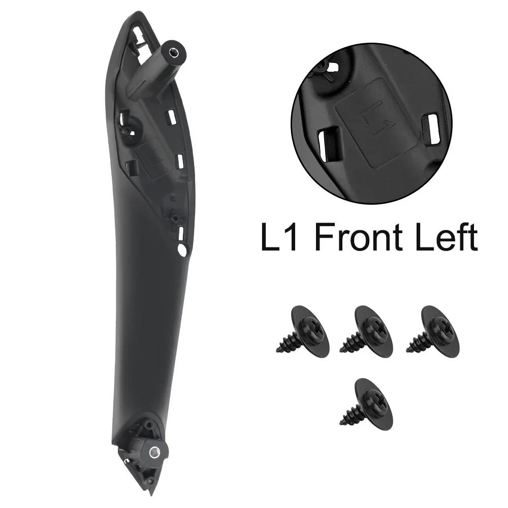Cache-poignée de porte intérieur noir pour BMW F30 F80 F31 F32 F34 F35 – Poignées de porte avant/arr