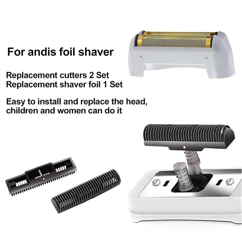 Original Andis rasoir remplacement et couteaux pour Profoil Lithium Plus 17205 17170 barbier cheveux