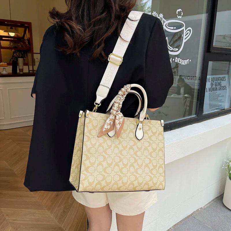Sac à langer minimaliste unique et élégant, sac bandoulière pour femme, fourre-tout tendance pour le