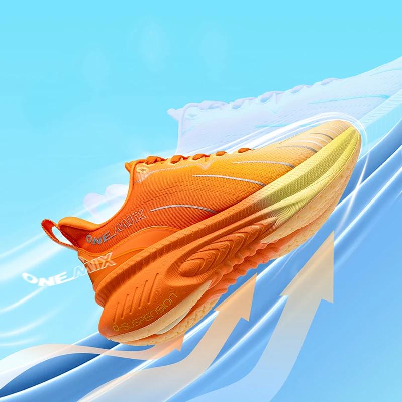 ONEMIX nouveau haut amorti chaussures de course pour homme athlétique formation chaussures de Sport 