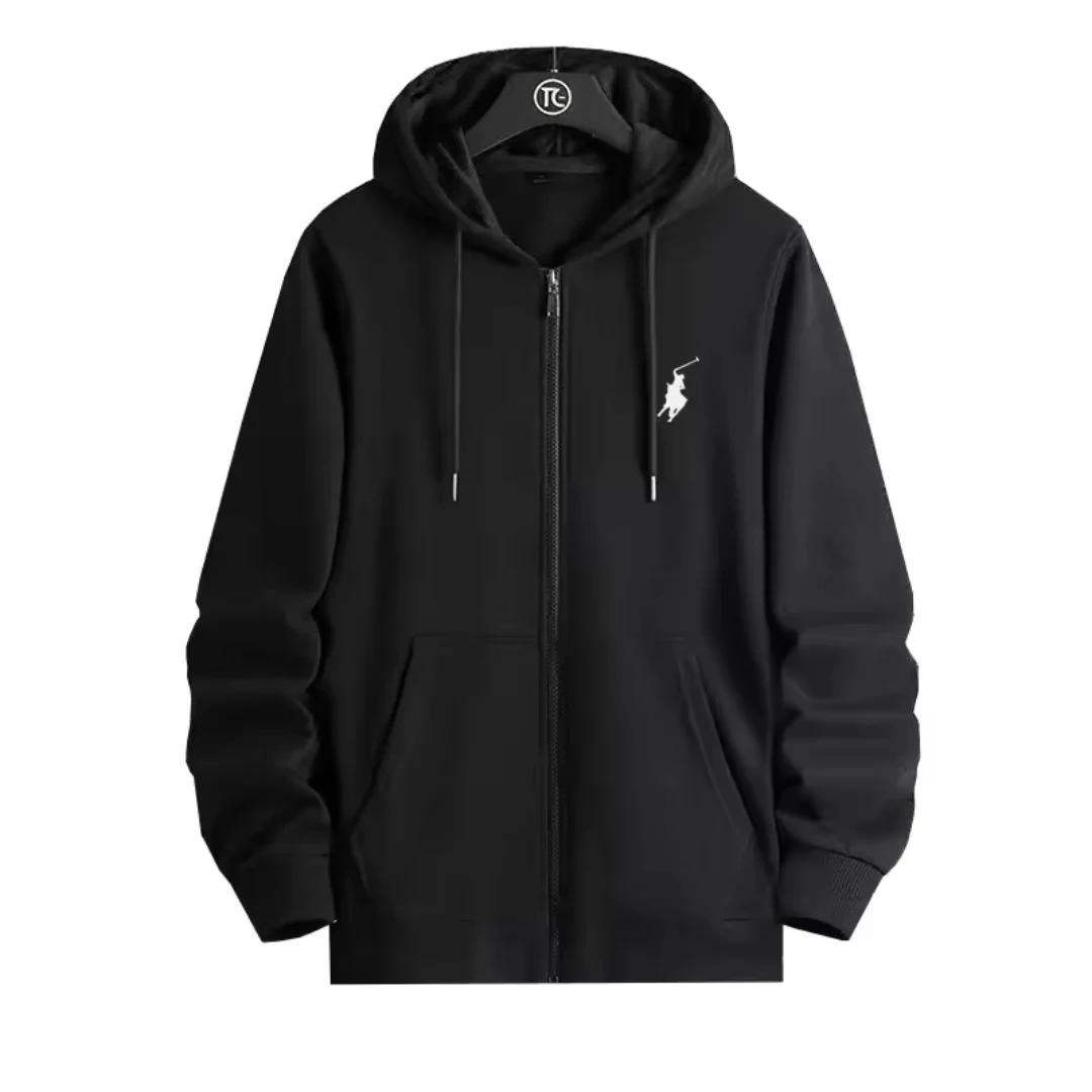 Sweat-shirt à fermeture éclair sport imprimé tendance, mode décontractée pour hommes et femmes, spor