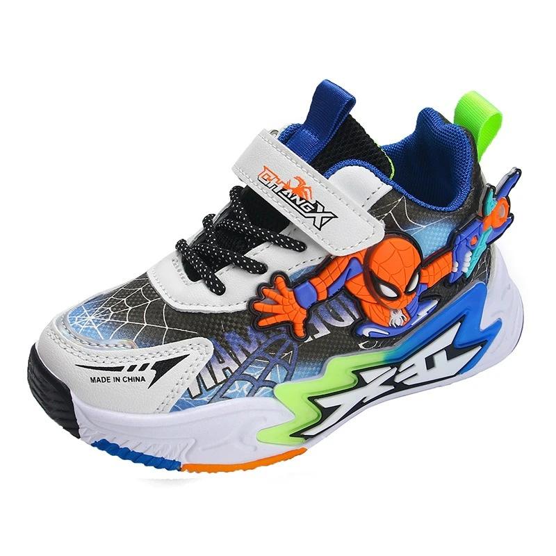 Baskets en maille Spider-Man pour garçons, collection Printemps-Automne 2026, chaussures de course l