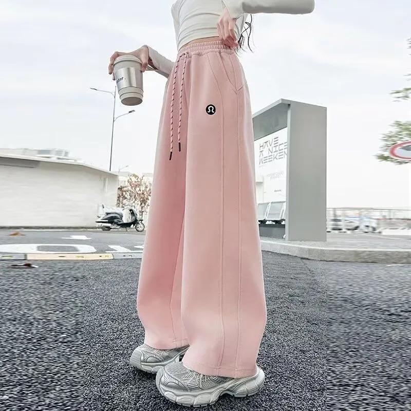2025 Nouveaux jogging décontractés à coupe ample et tendance pour filles - Pantalons de sport pour e