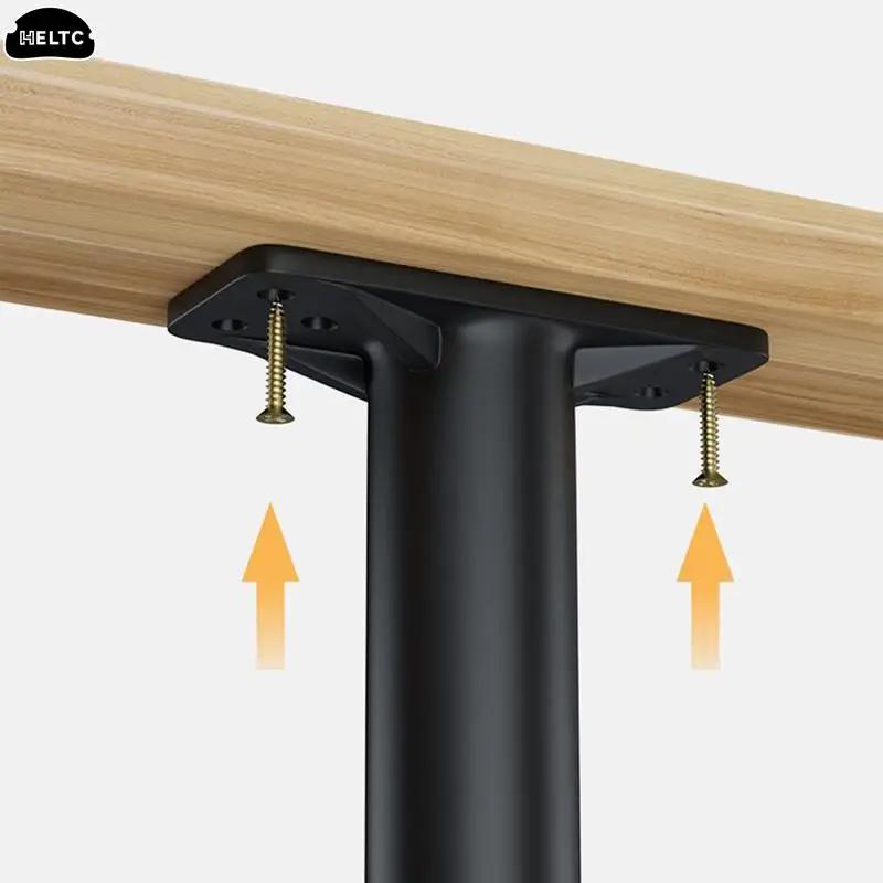 Pied de support de faisceau de lit réglable télescopique, pied de meubles en plastique renforcé, jam