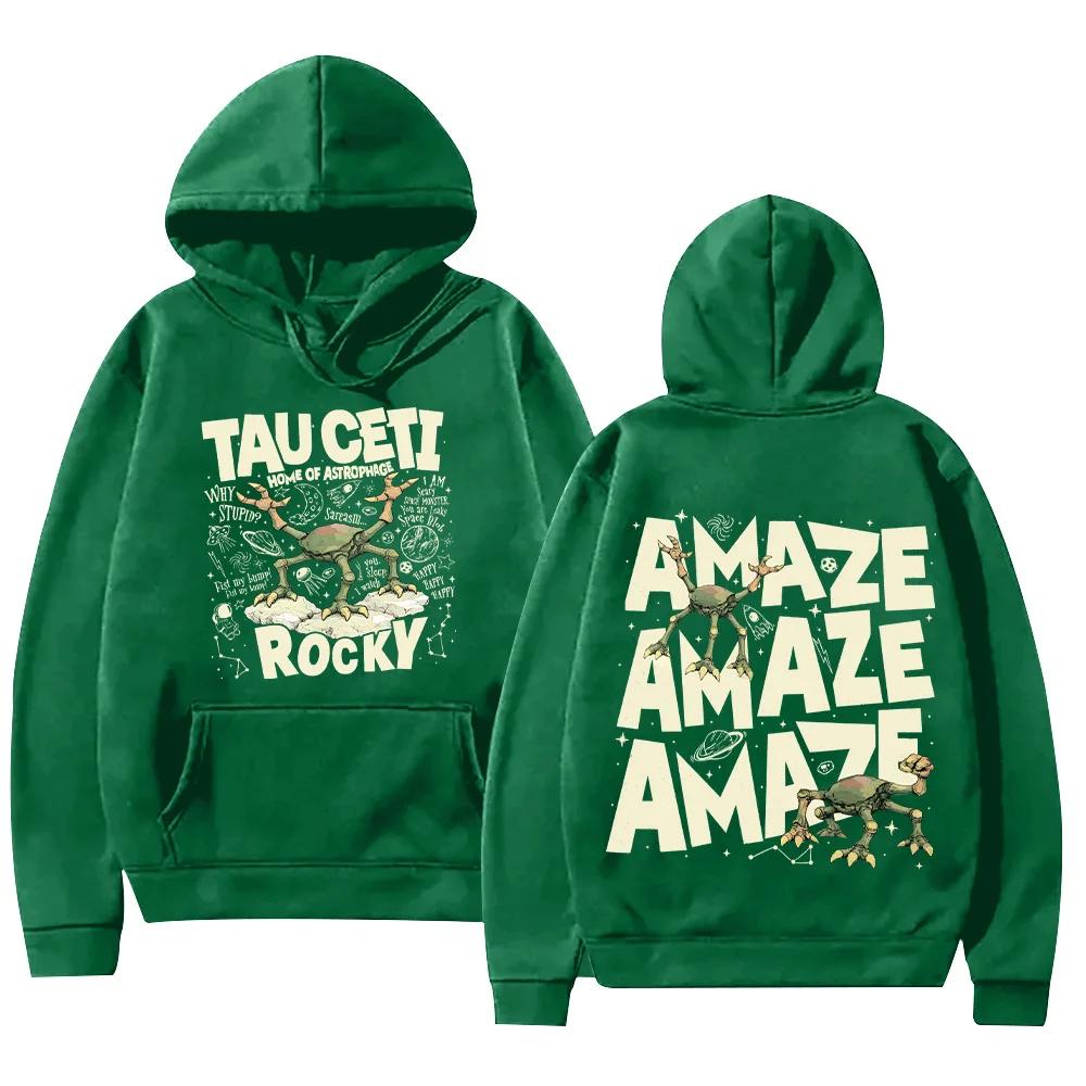 Sweat-shirts Project Hail Mary Rocky Tau Ceti Home of Astrophage avec imprimé de dessin animé, cadea