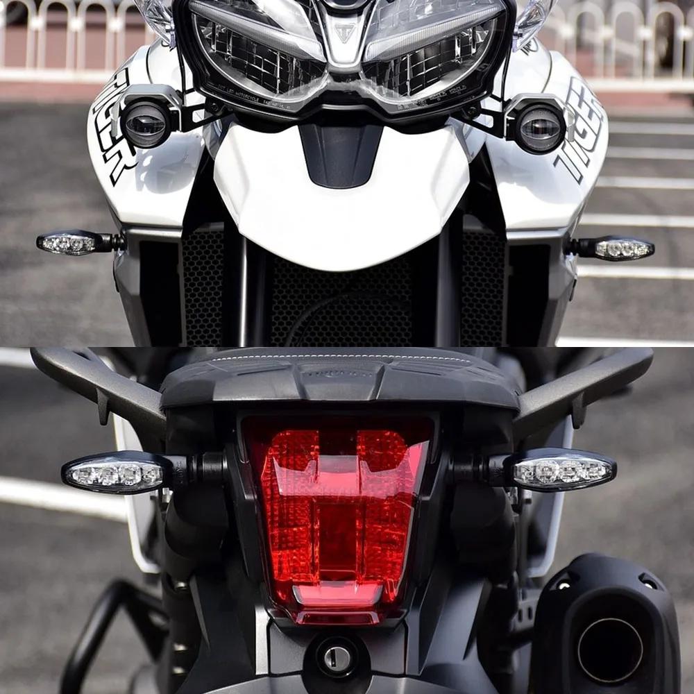 Clignotant LED pour Moto Tiger 800 900 1050 1200 XC Poly DayRequiStreet Triple 675 765 ROCKET, 3 Vit