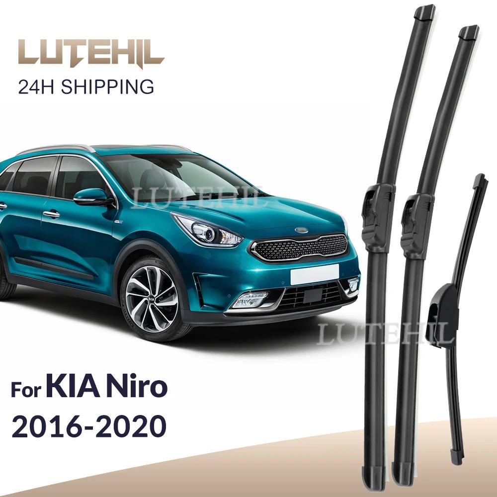 Pour KIA Niro 2016-2020 2017 2018 2019 essuie-glace avant et arrière balais d'essuie-glace pare-bris