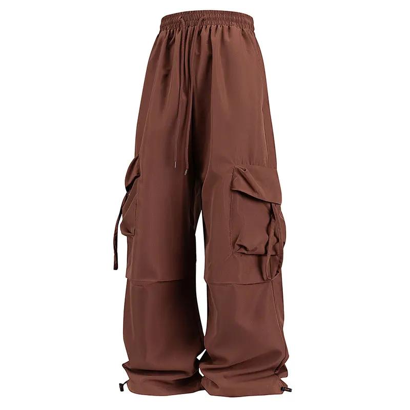 Pantalon Cargo pour femmes, ample, confortable, respirant, léger, poches multiples, Long, Fitness, c