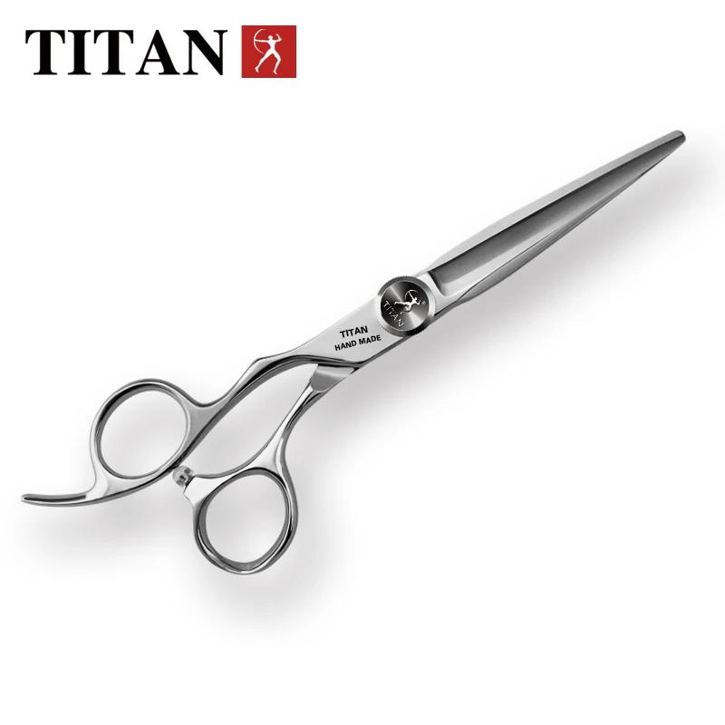 Titan professionnel 6.0 pouces ciseaux de coupe pour gaucher ciseaux de coiffeur ciseaux de coiffure