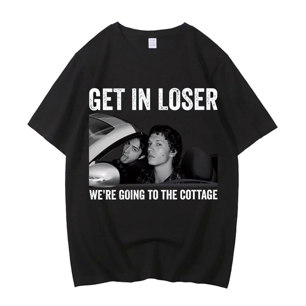 Heated Rivalry T-shirt unisexe en coton de haute qualité avec graphiques Rozanov Hollander pour homm