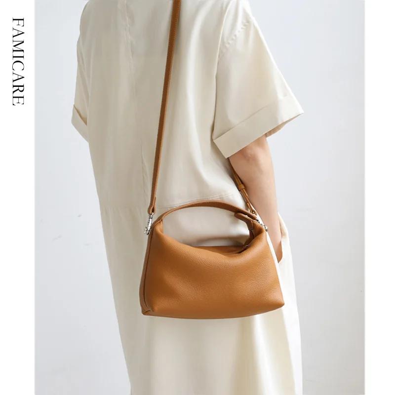 Sac à Main de Luxe en Cuir group Souple pour Femme et Fille, Sacoche à Bandoulière à la Mode, 03/Déc