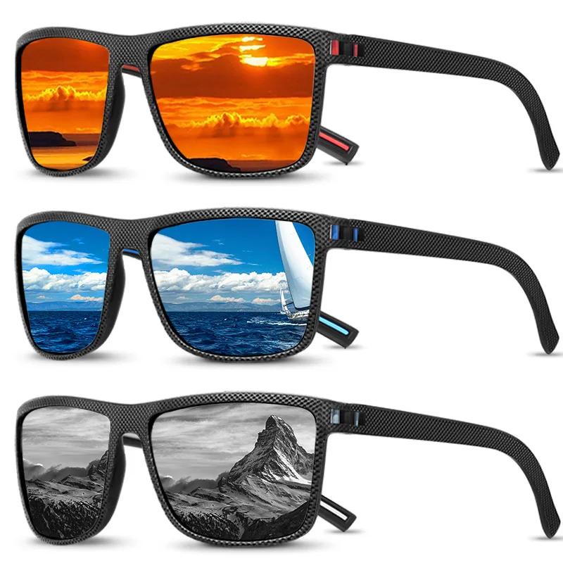 1/2 pièces lunettes de soleil hommes polarisées femmes UV400 lunettes de soleil lunettes de pêche lu