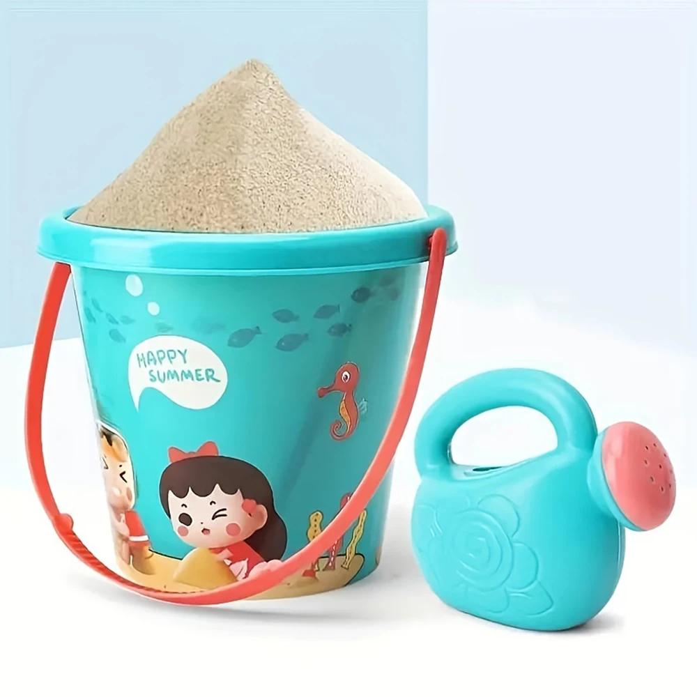 Ensemble de jouets de sable de plage 18 pièces, plastique Durable, ensemble de jeu de plage de pisci