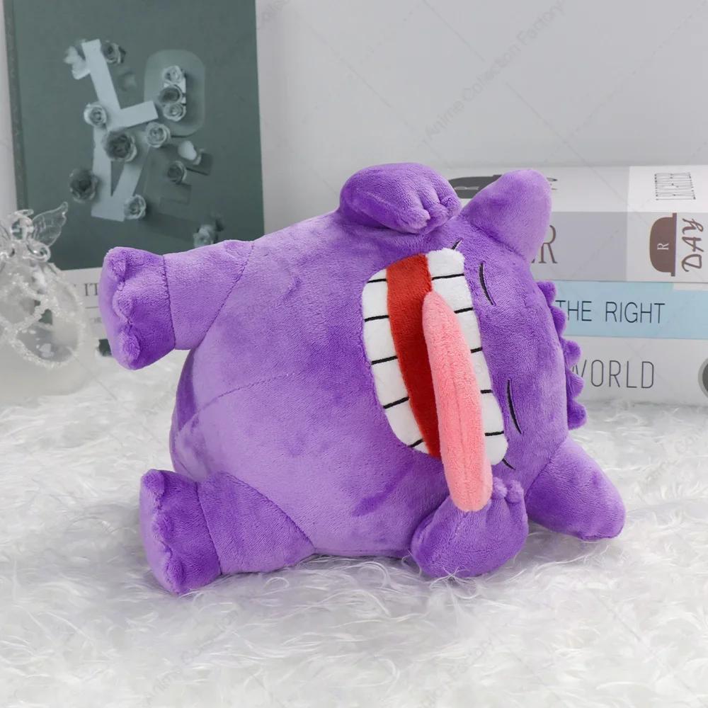 Nouveau Pokemon dormir Gengar jouets en Peluche Anime monstre de poche Mega Gengar Peluche poupées c