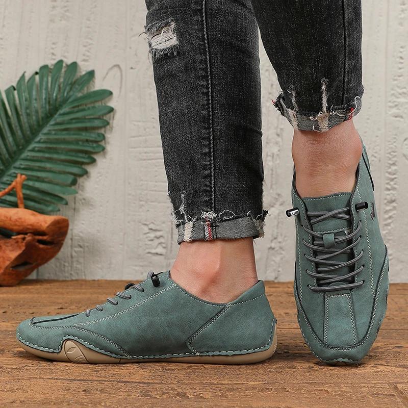 Chaussures pour homme marque de mode mocassins à semelles souples chaussures de marche confortables 