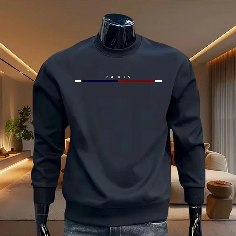Offres spéciales automne hiver hommes sweats imprimer col rond haute qualité décontracté homme popul