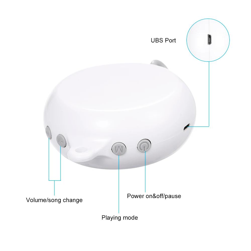 Boîte à musique télécommandée pour enfants avec ligne USB, jouet musical de lit, 35 chansons, cloche